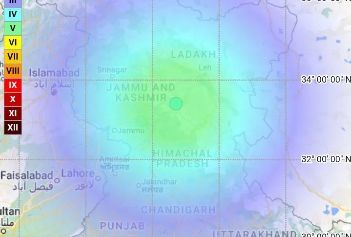 4.2-magnitude earthquake hits north Kashmir - Greater Kashmir